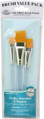 3 PIECE GOLD TAKLON GLAZE/WASH SET