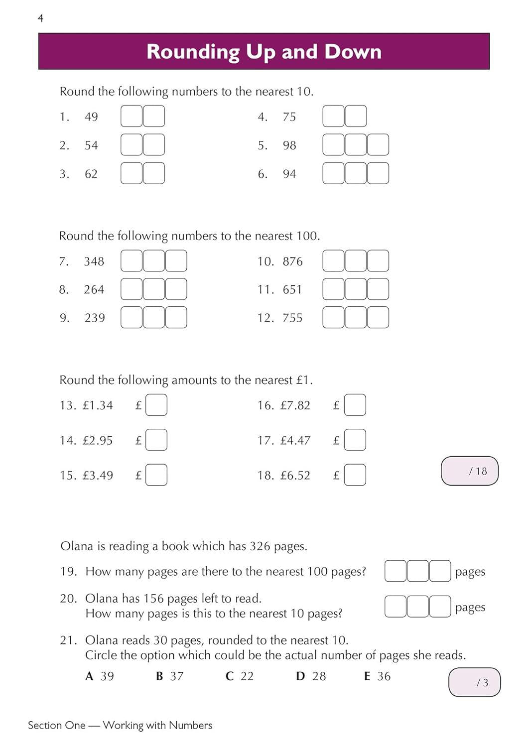 11+ CEM MATHS PRACTICE BOOK AND ASSESSMENT TESTS AGE 7-8