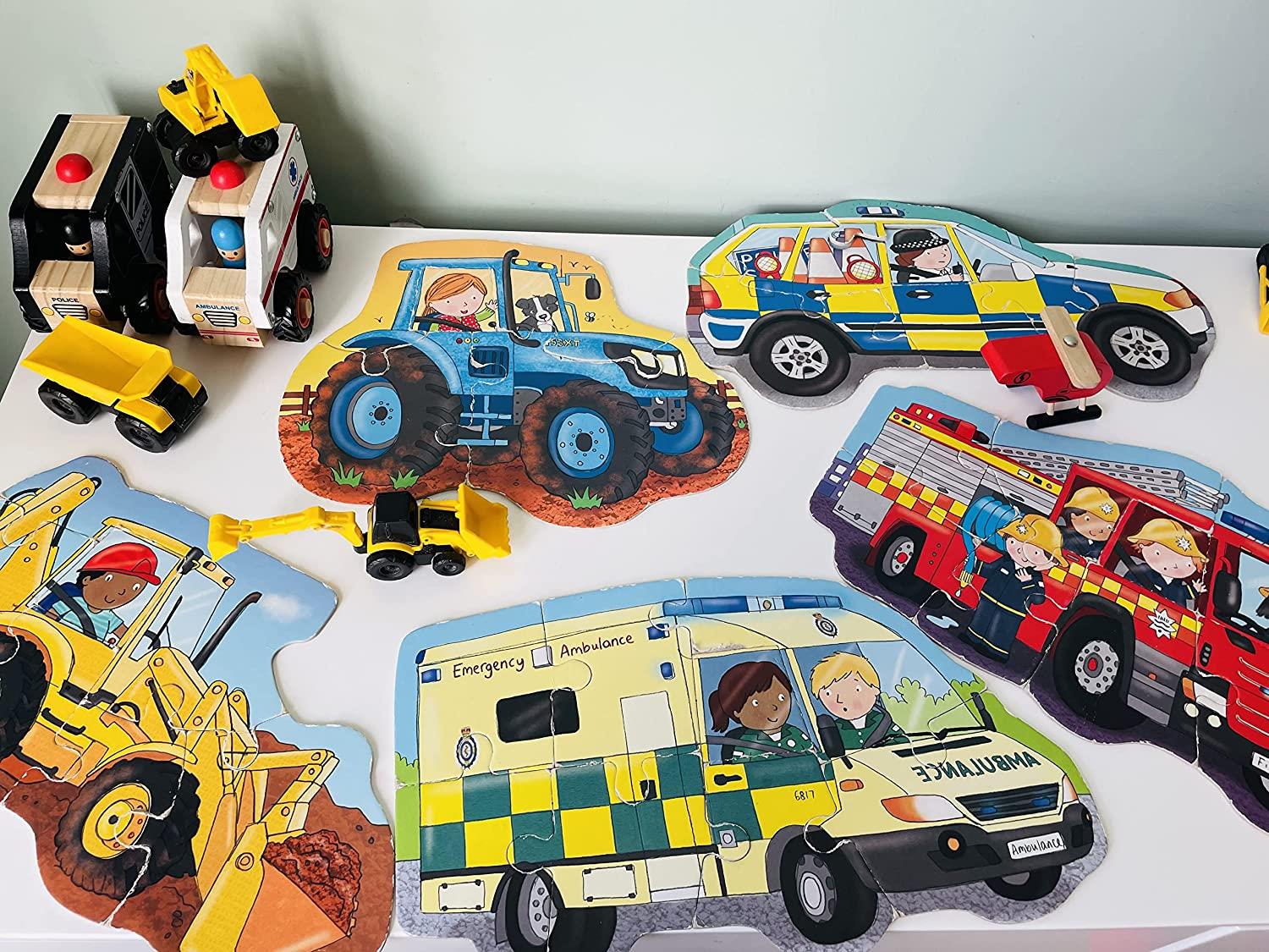 Gibsons Jigsaw Puzzle - Wheels - 4-16 Pieces