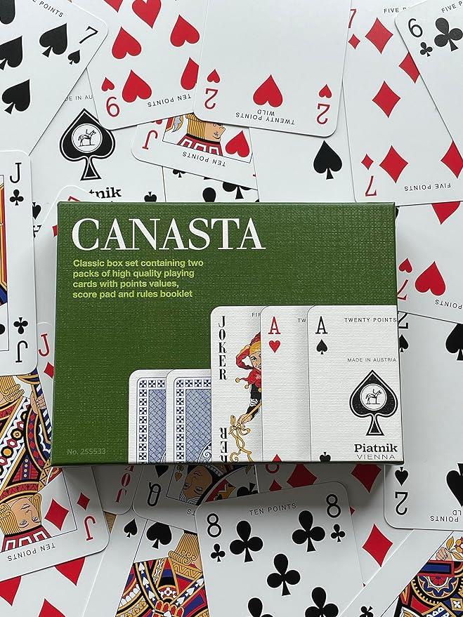 CANASTA- CARD GAME SET