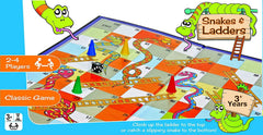 FUNSKOOL SNAKES AND LADDERS