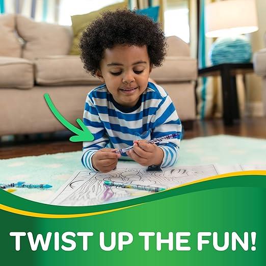 12 TWISTABLE CRAYONS