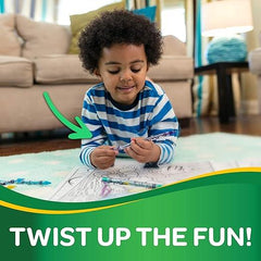 12 TWISTABLE CRAYONS