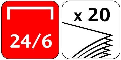 ADVANCED METAL HALF STRIP STAPLER GRAPHITE