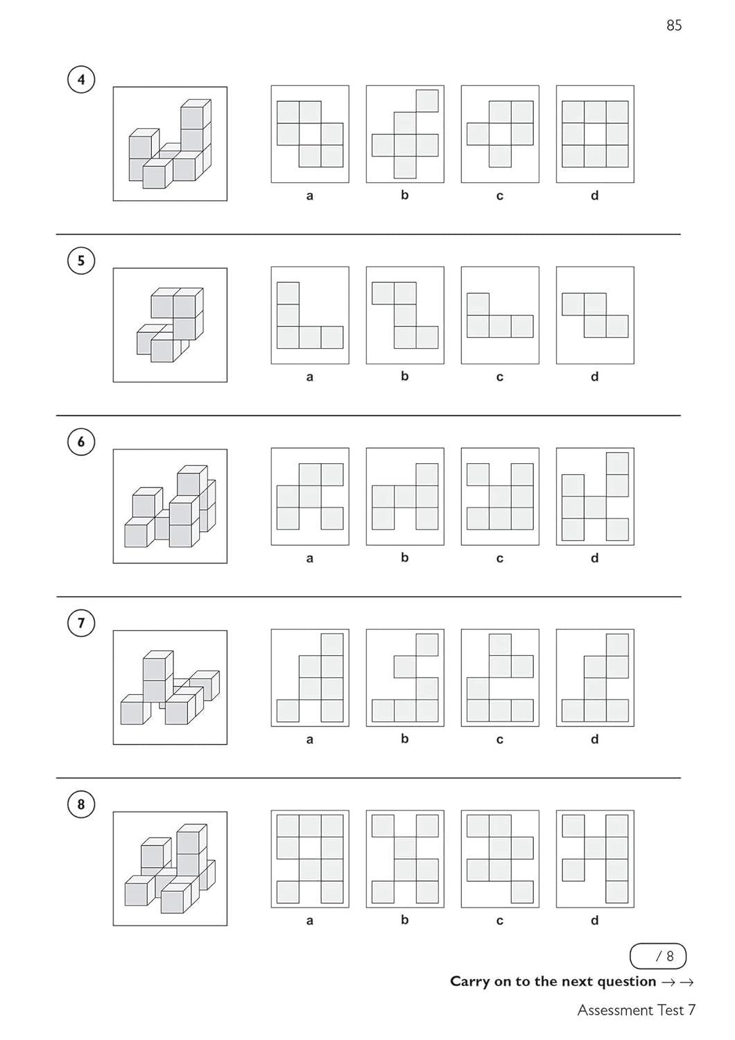 11+ CEM NON-VERBAL REASONING PRACTICE BOOK AND ASSESSMENT TESTS AGE 10-11