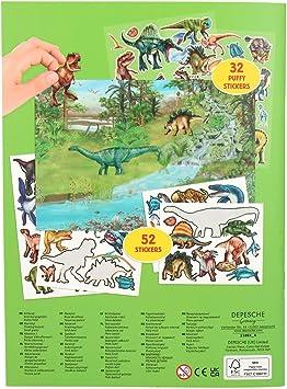 Dino World With Puffy Stickers