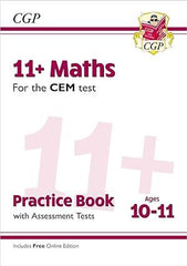 11+ CEM MATHS PRACTICE BOOK AND ASSESSMENT TESTS AGE 10-11