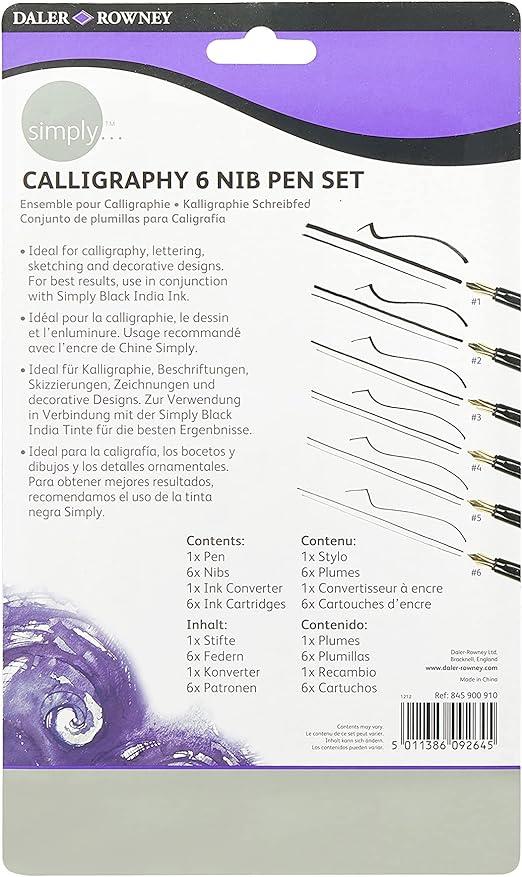 DAL SIMPLY CALLIGRAPHY 14PCS SET