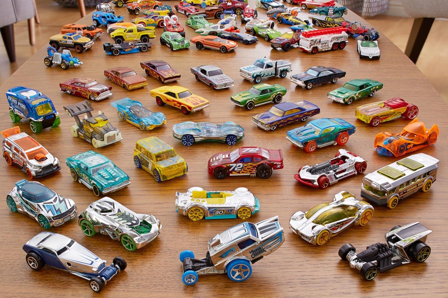 HotWheels Basic 20 Car Pack Assorted Cars for Kids, Fun Toys