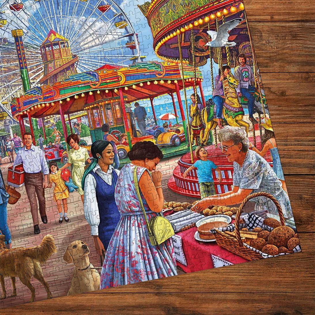 Gibsons Hastings Promenade 500XL piece jigsaw puzzle with Extra Large pieces