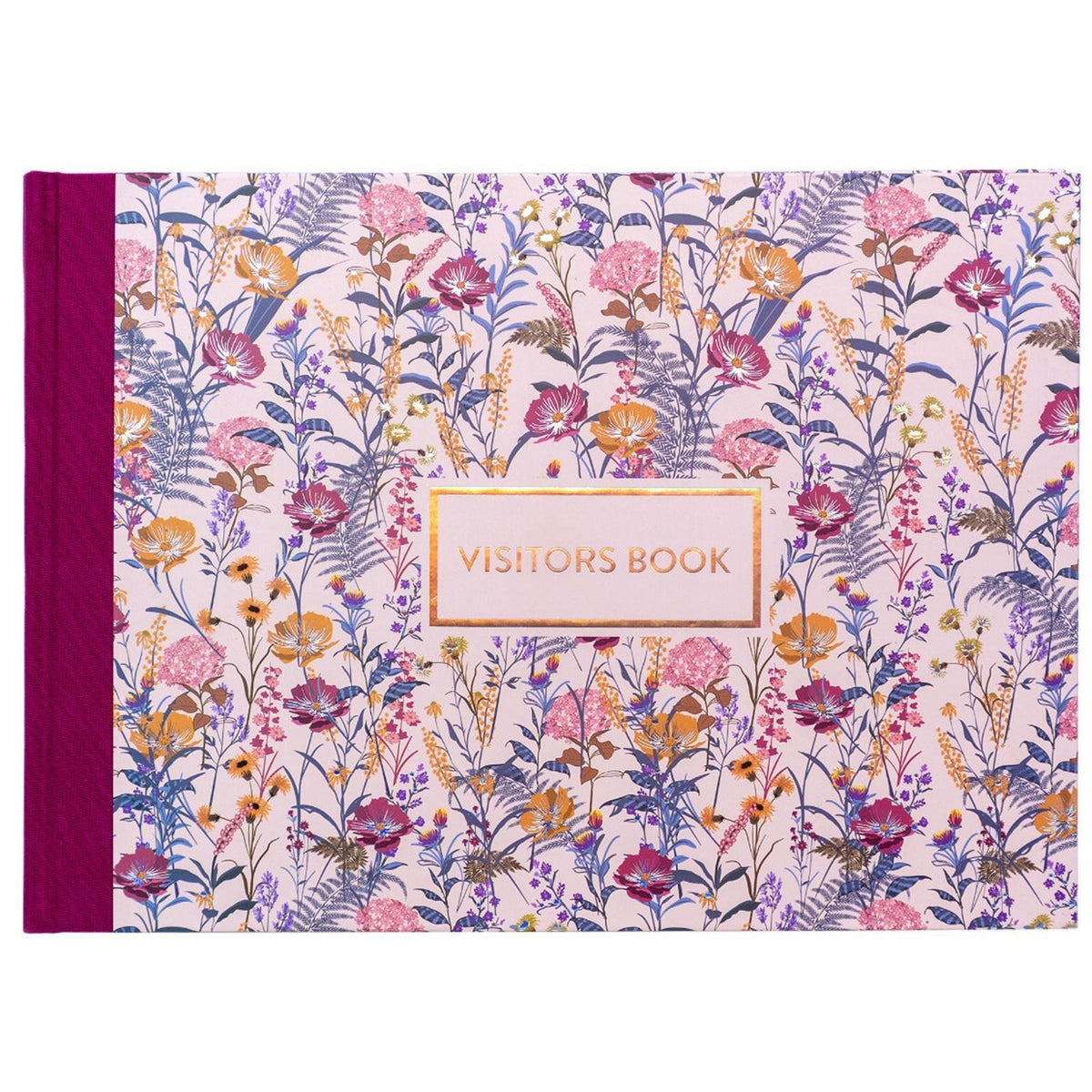 PUKKA BLOOM CREAM VISITORS BOOK