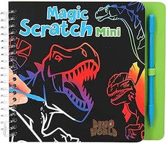 DINO WORLD MINI MAGIC SCRATCH BOOK