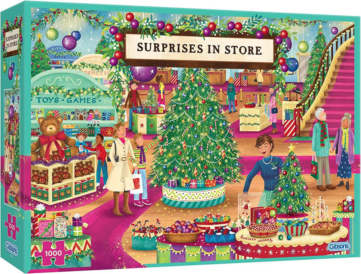 Gibsons Jigsaw Puzzle - Surprises in Store - 1000 Pieces