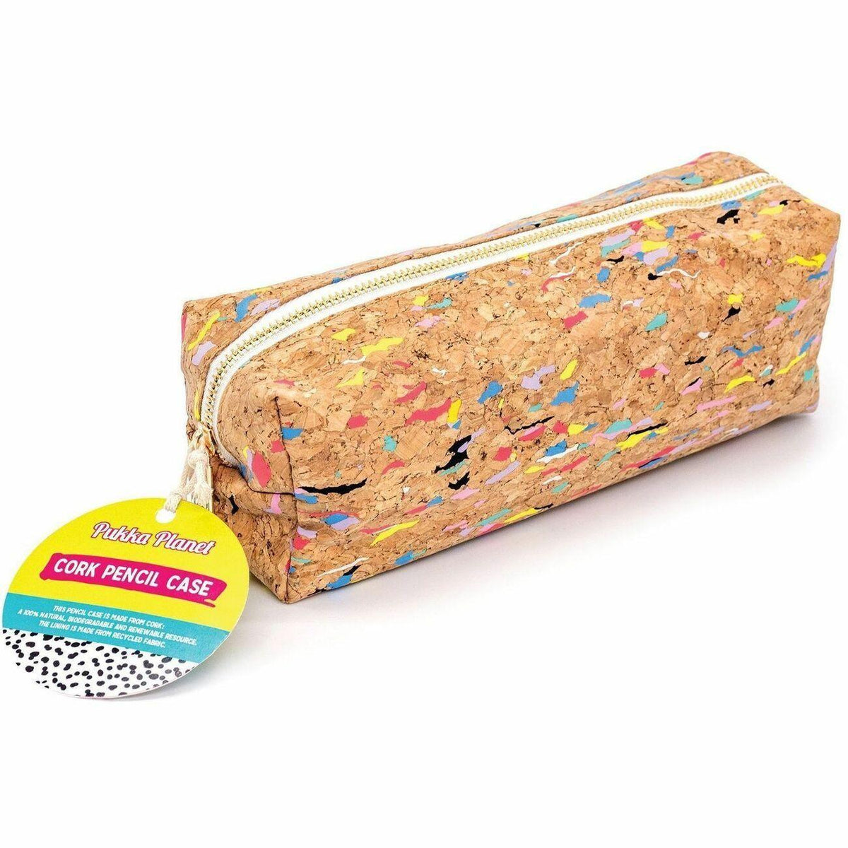 PUKKA PLANET CORK PENCIL CASE