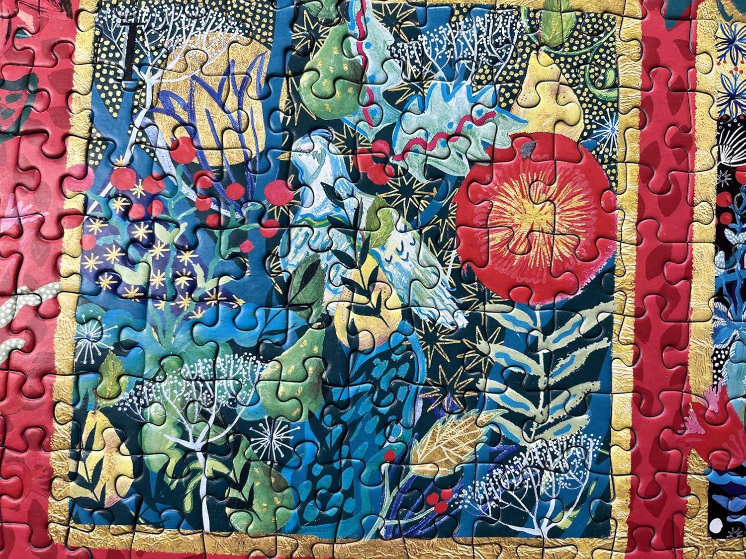 Gibsons 12 Days of Christmas 1000 Piece Jigsaw Puzzle | Classic Carol Modern Puzzle | Sustainable Jigsaw