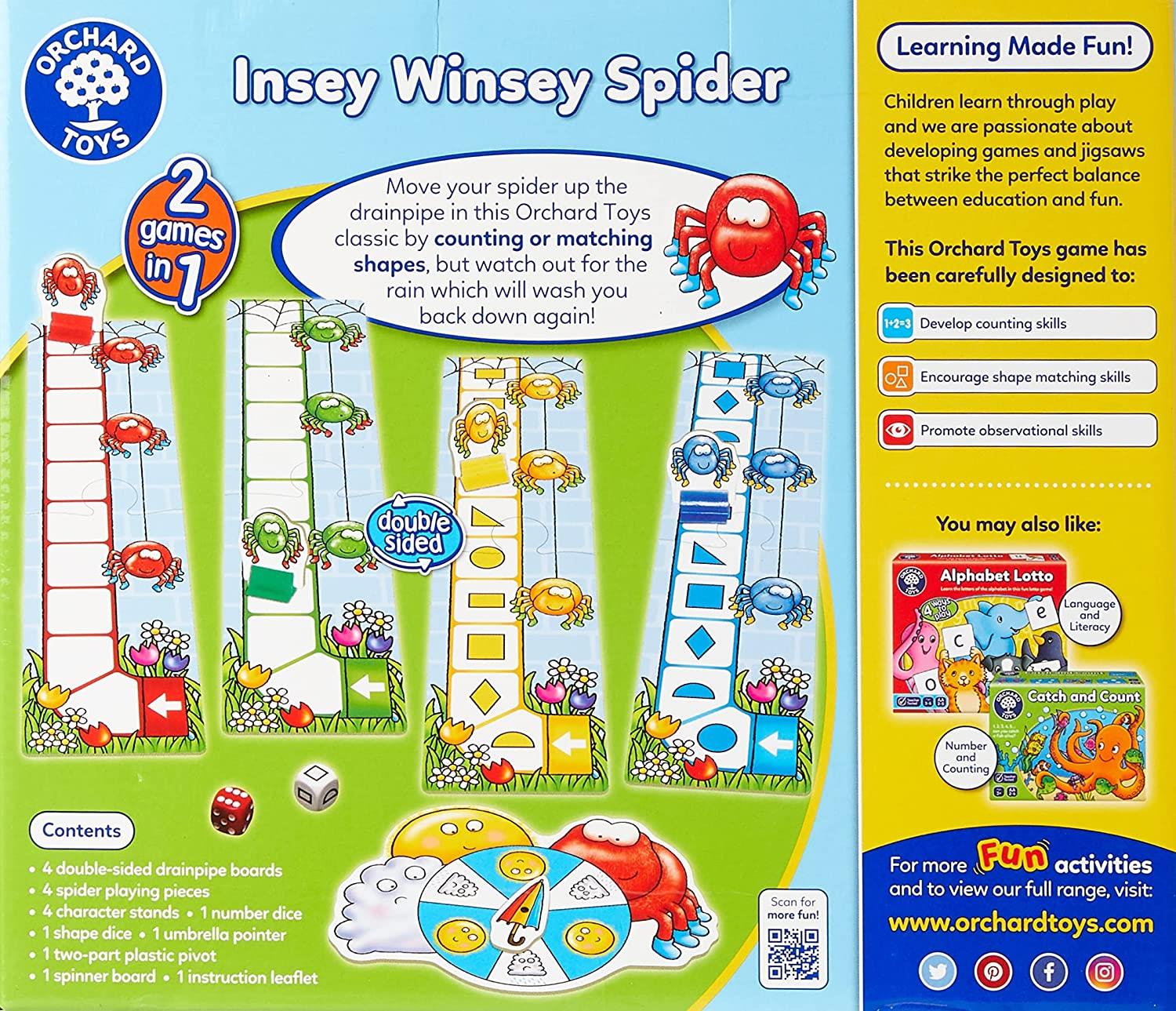 Orchard - Insey Winsey Spider Game
