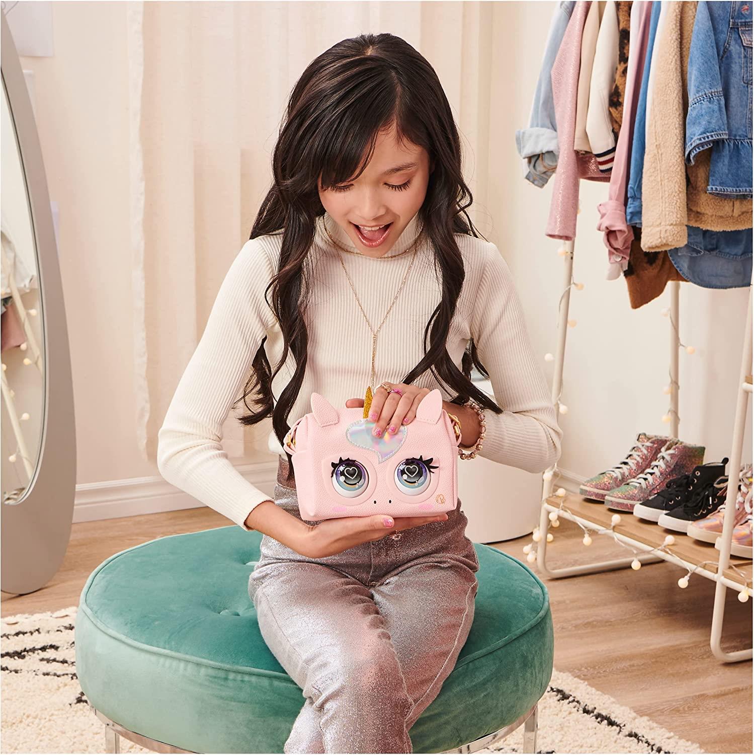 Purse Pets Glamicorn Unicorn Interactive Purse Pet