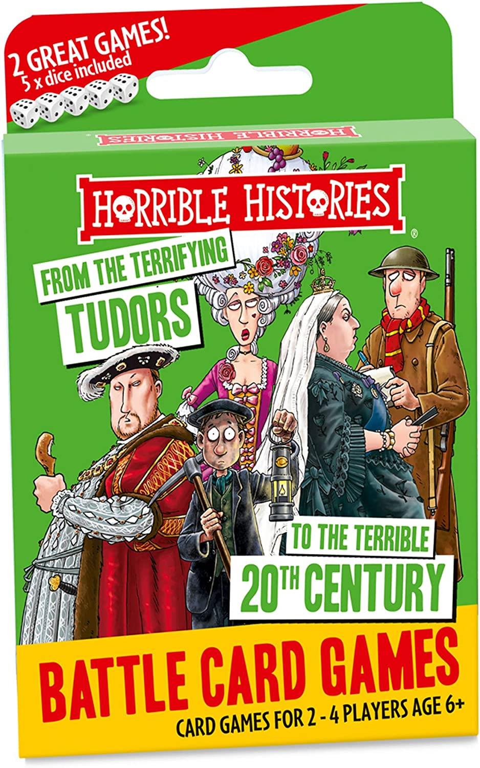 HORRIBLE HISTORIES CARD GAME FROM THE TERRIFYING TUDORS