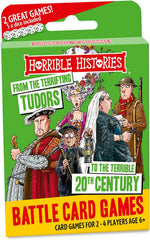 HORRIBLE HISTORIES CARD GAME FROM THE TERRIFYING TUDORS