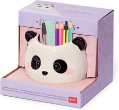 CERAMIC PEN HOLDER - DESK FRIENDS - PANDA