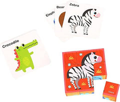 Wooden Animal Block Puzzle