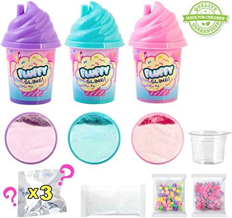 SO SLIME FLUFFY SHAKER 3 PACK FLUFFY