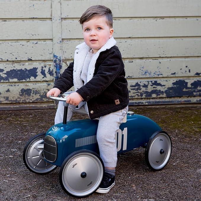 Vilac - Petrol Blue Metal Car