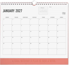 Conscious Wall Calendar Clay