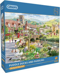 Gibsons Puddle Ducks 500 piece jigsaw puzzle