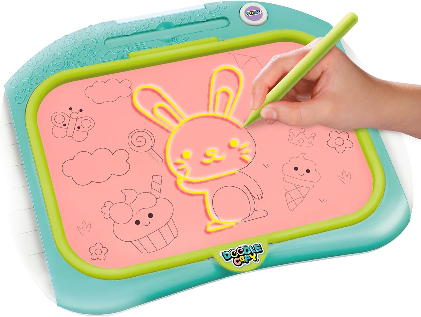 Doodle Copy Draw & Print – Kids Doodle Board that Prints Your Designs! Create Colouring-In Templates and Drawings for Endless Creative Fun for Children Aged 4 and Up