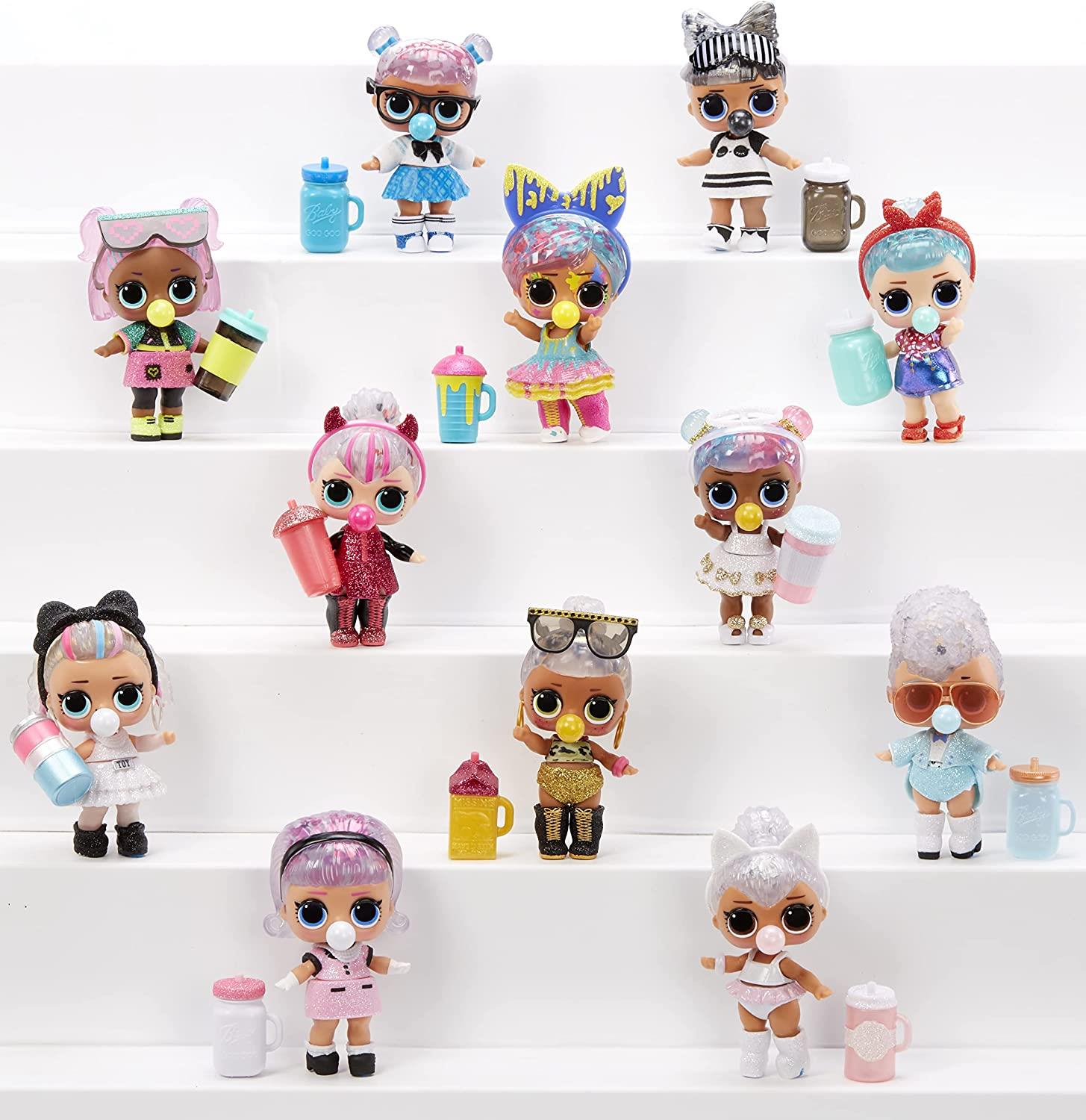 L.O.L SURPRISE GLITTER COLOUR CHANGE DOLL ASSORTED