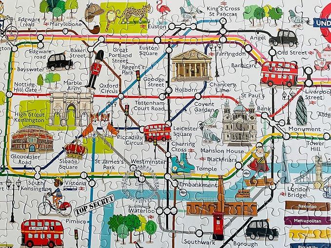 ADVENTURES ON THE LONDON UNDERGROUND (250XL)