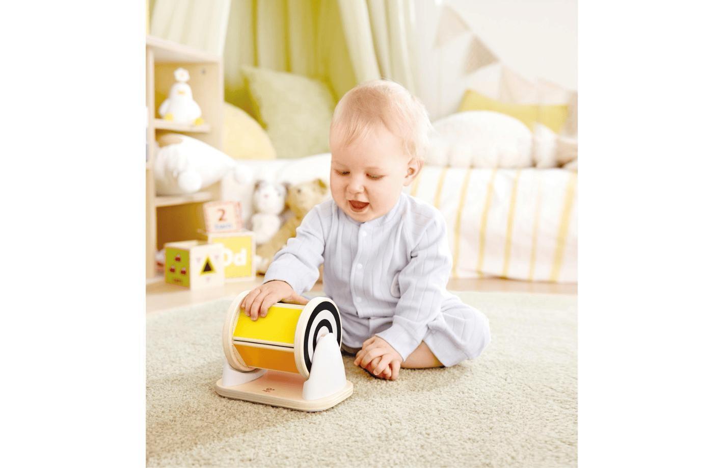 SPINNING DRUM WITH MIRROR
