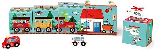 Scratch Europe Stacking Tower With Car