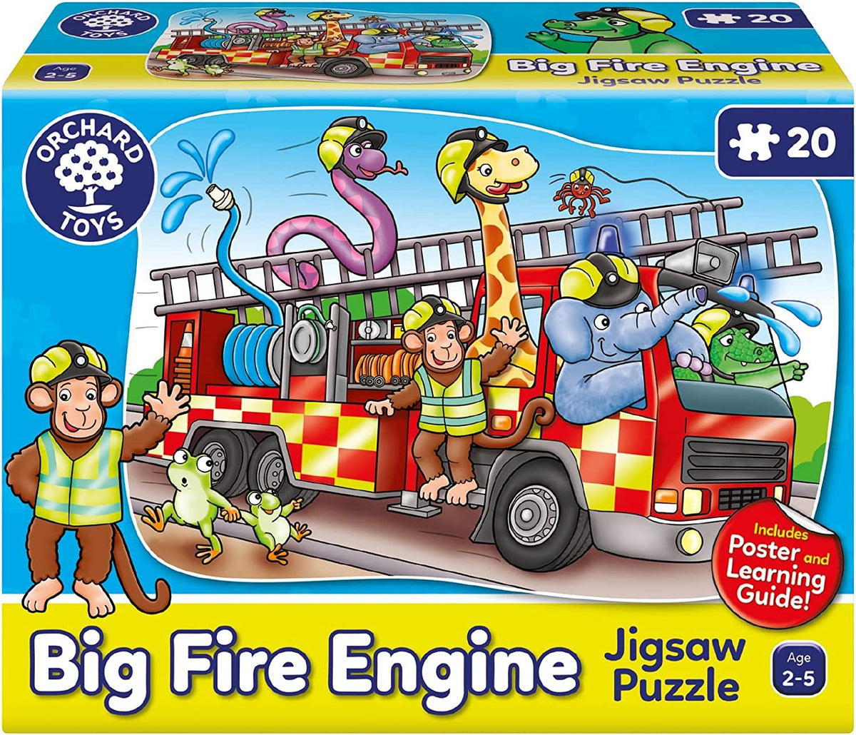 Orchard - Big Fire Engine Jigsaw Puzzle - 20 Pieces