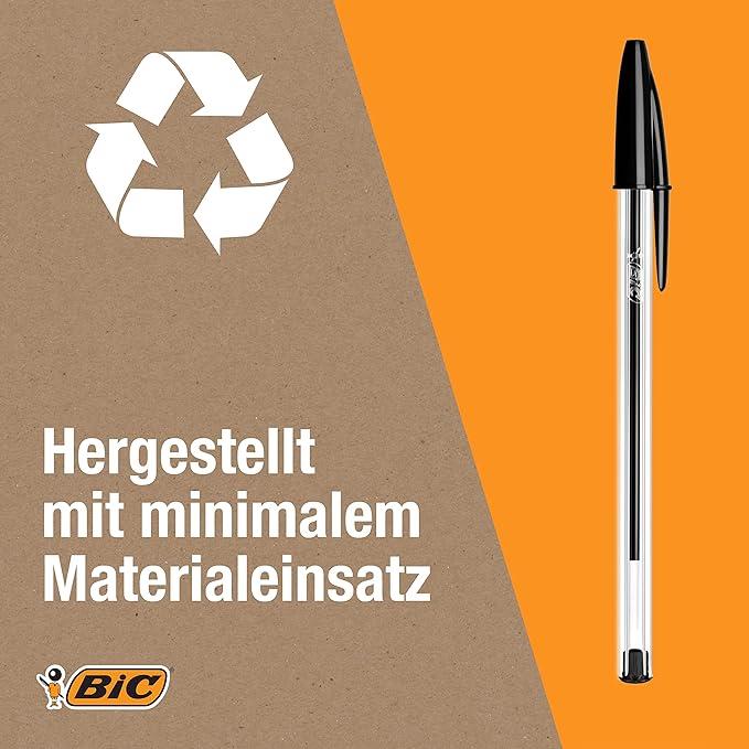 BIC CRISTAL BPOINT MEDIUM BLUE PK10