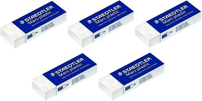 ERASER MARS PLASTIC X 5