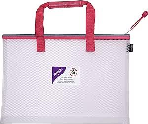 EVA PROJECT MESH ZIPPA BAG A4++ HC RED