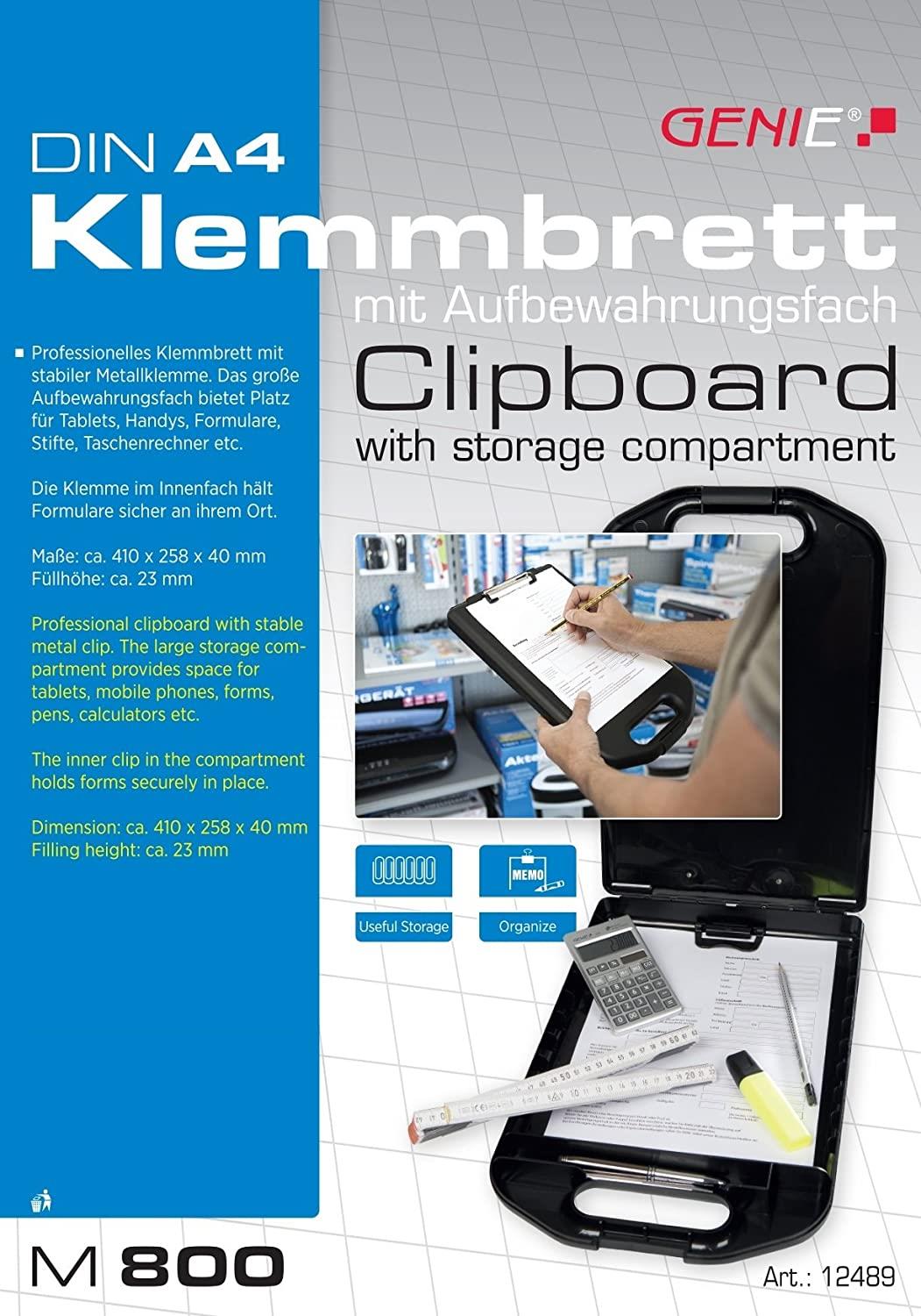 Genie M 800 Clipboard