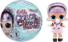L.O.L SURPRISE GLITTER COLOUR CHANGE DOLL ASSORTED