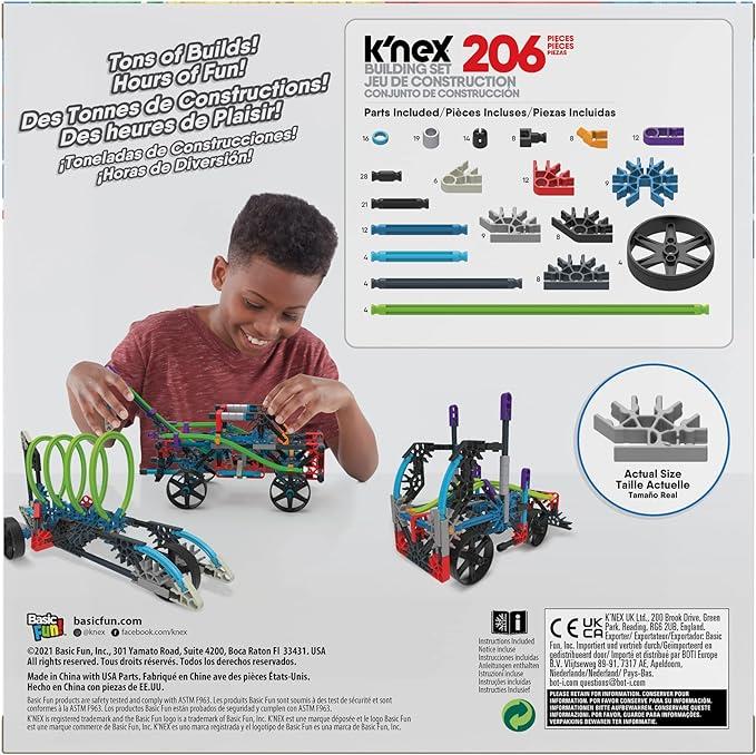 K'NEX RAD RIDES 12 IN 1 BUILDING SET