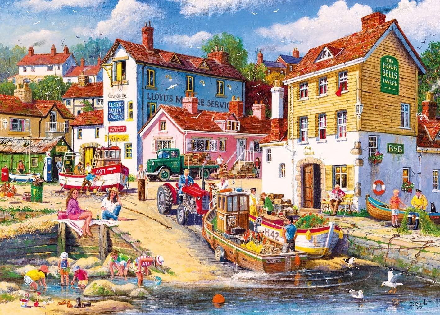 Gibsons Jigsaw Puzzle - The Four Bells - 1000 Pieces
