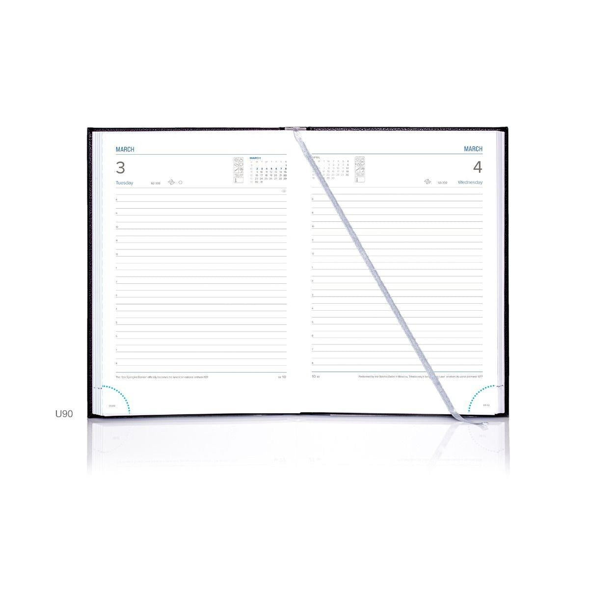 A5 Daily White Paper Colombia De Luxe China Blue
