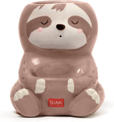 CERAMIC PEN HOLDER - DESK FRIENDS - SLOTH