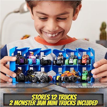 MONSTER JAM MINI FREESTYLE FLIP ARENA PLAYSET