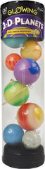 3-D Planets in a Tube
