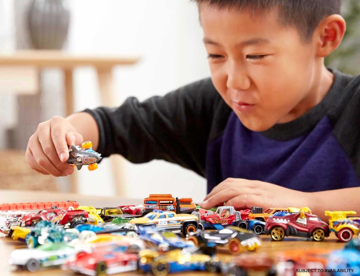 HotWheels Basic 20 Car Pack Assorted Cars for Kids, Fun Toys