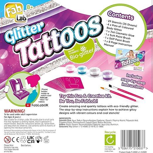 FABLAB GLITTER TATTOOS