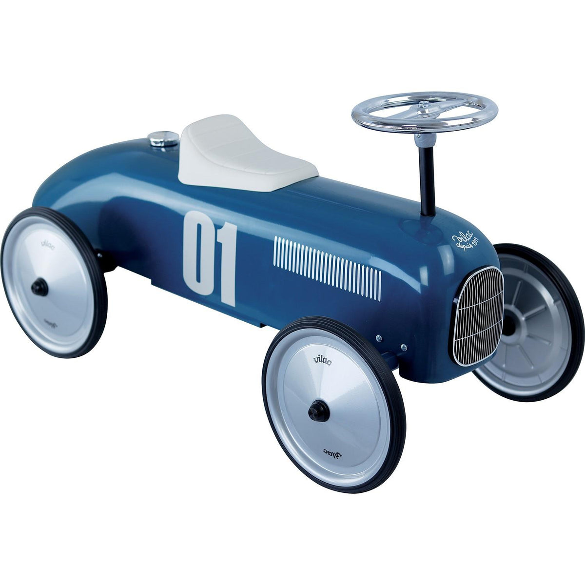 Vilac - Petrol Blue Metal Car