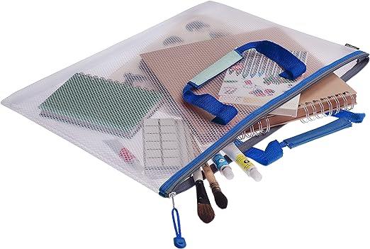 EVA PROJECT MESH ZIPPA BAG A4++ HC BLUE